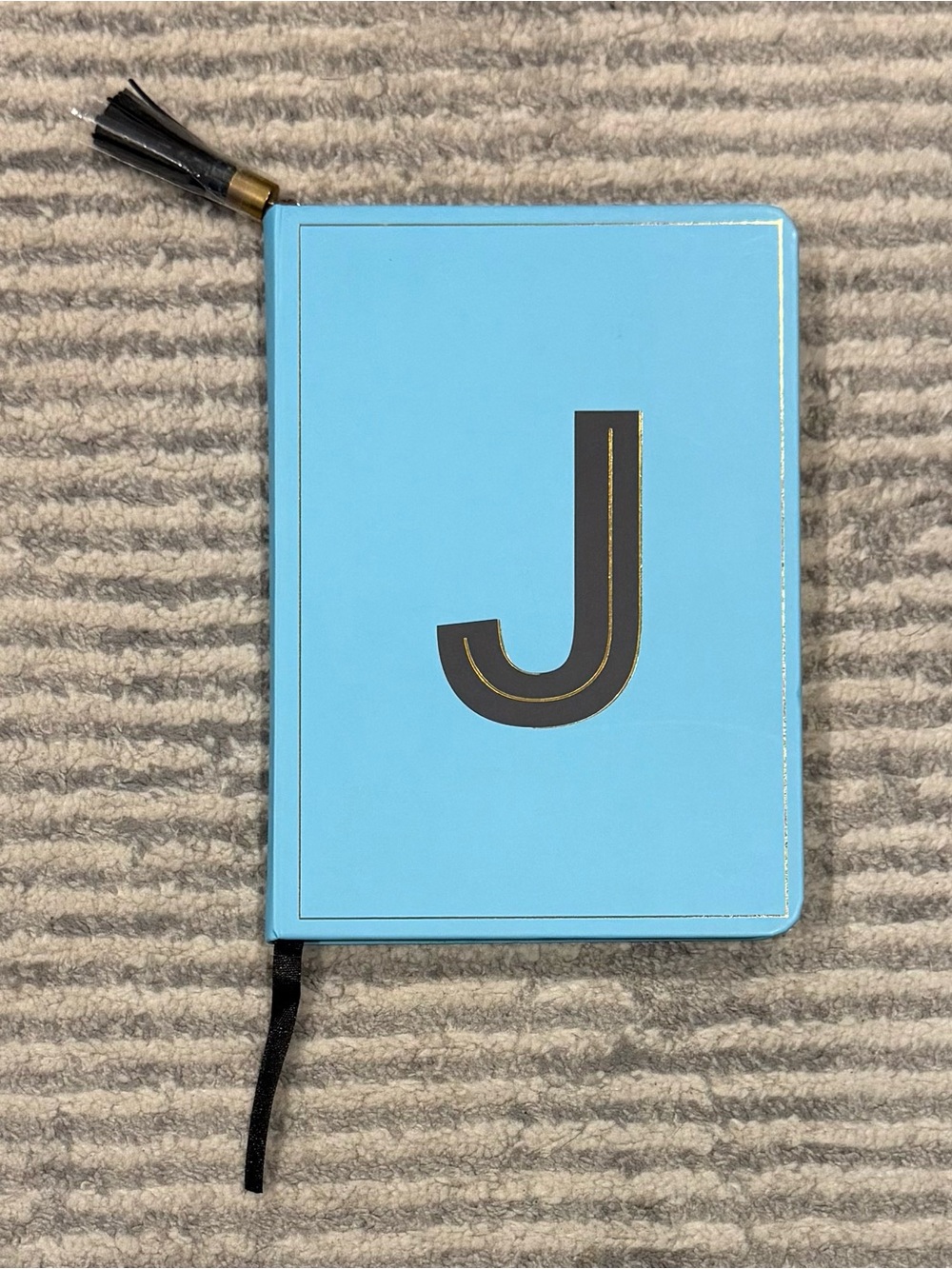 Expressions Turquoise 'J' Monogram Notebook